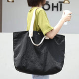 Large-capacity Casual Canvas Nylon Shoulder Bag Women