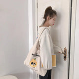 Berber Fleece Shoulder Bag Plush Handbag Canvas Tote Large Capacity