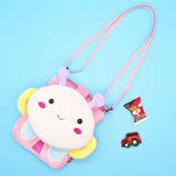 3D Animal Kids Shoulder Bag Soft Mini Messenger Kindergarten Pouch