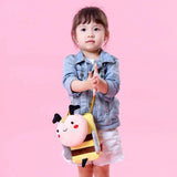 3D Animal Kids Shoulder Bag Soft Mini Messenger Kindergarten Pouch