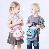 3D Animal Kids Shoulder Bag Soft Mini Messenger Kindergarten Pouch