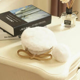 Plush Crossbody Purse for Girls Mini Shoulder Bag