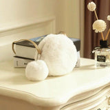 Plush Crossbody Purse for Girls Mini Shoulder Bag