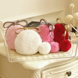 Plush Crossbody Purse for Girls Mini Shoulder Bag