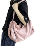 Large Capacity Satchel for College Students