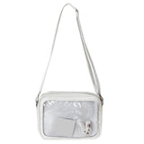 Transparent PVC Purse Satchel Japanese Style Shoulder Bag Women Handbag Tote