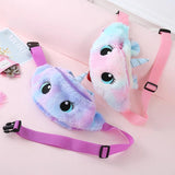 Kids Unicorn Fanny Bag Waist Wallet Phone Chain Hip Pouch Girls Belt Purse