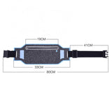 Waterproof Running Waist Bags Ultra-Thin Outdoor Sports Waist Pouch