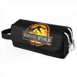 Jurassic Park Tie Dye Print Pencil Case Large Capacity Stationery Box