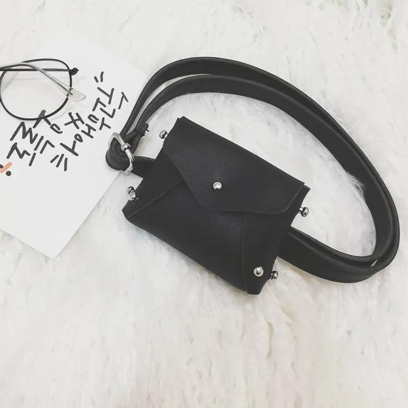 Children's Rivet Small Square Bag Kid Crossbody Shoulder Bag