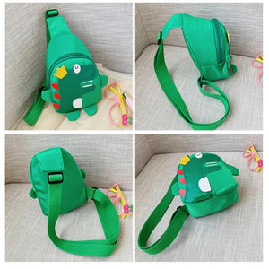 Kids' Dinosaur Crossbody Bag Outdoor Chest Pack Travel Backpack