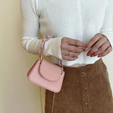 Women Mini Handbag Summer Chain Crossbody Bag Jelly Bag