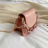 Women Mini Handbag Summer Chain Crossbody Bag Jelly Bag