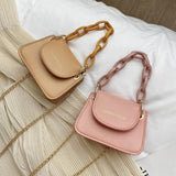Women Mini Handbag Summer Chain Crossbody Bag Jelly Bag