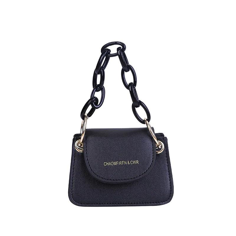 Women Mini Handbag Summer Chain Crossbody Bag Jelly Bag