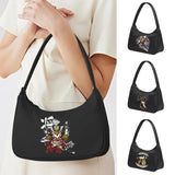 Casual Handbag Purses Harajuku Shoulder Hobo Bags Organizer Samurai Print
