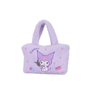 Cartoon Animal Plush Shoulder Bag Girls Small Handbag