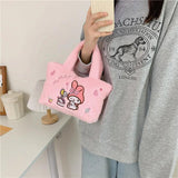 Cartoon Animal Plush Shoulder Bag Girls Small Handbag