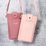 Multifunction Touch Screen Mini Shoulder Bag Woman Daily Clutch Bolsas