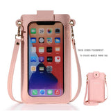 Multifunction Touch Screen Mini Shoulder Bag Woman Daily Clutch Bolsas