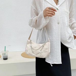 2022 Lace Armpit Bag Chain Retro Crossbody Handbag