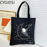 Canvas Tote Bags for Women Shoulder Handbag