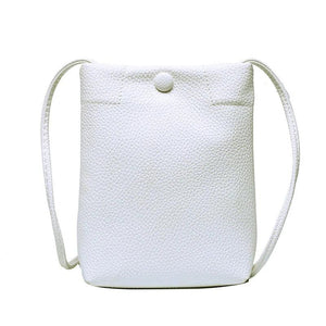 Women Bucket Shoulder Bags Pu Leather Card Holders Crossbody Bags