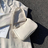 Women Retro Solid Totes Bags Casual Mini Handbag Lady Evening Bag