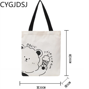 Canvas Tote Bags for Women Shoulder Bag Side Bags for Ladies Handbags