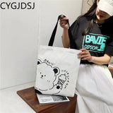 Canvas Tote Bags for Women Shoulder Bag Side Bags for Ladies Handbags