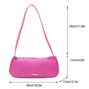 Nylon Totes Bags Shoulder Underarm Bag Women Casual Solid Handbags