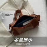 Soft Leather Shoulder Crossbody Bag for Women