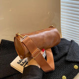 Soft Leather Shoulder Crossbody Bag for Women