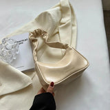 Women's French Niche Messenger Beach Tote Underarm Bags Female Retro All-match P