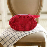 Bohemian Straw Bags for Women Wavy Stripes Beach Handbags