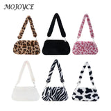 Animal Pattern Shoulder Bag Top-handle Tote Party Clutch
