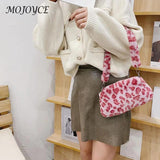 Animal Pattern Shoulder Bag Top-handle Tote Party Clutch