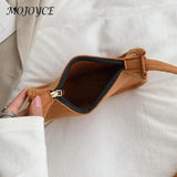 Solid Shoulder Bag Female Messenger Bag Women Zipper Handbag