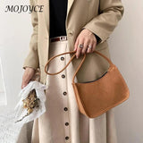 Solid Shoulder Bag Female Messenger Bag Women Zipper Handbag