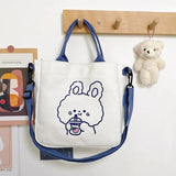 Corduroy Single Shoulder Bag Messenger Bag Solid Buckle