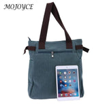 Canvas Cat Print Shoulder Bag Vintage Casual Underarm Bag Women