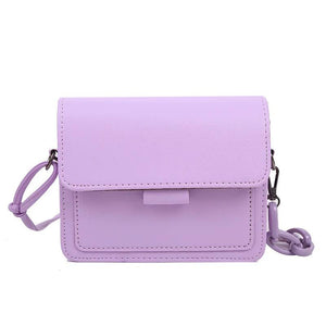 Women's Small Crossbody Bag Lightweight PU Leather Handbag