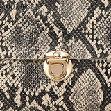 Serpentine Crossbody Handbag Leather Casual Shoulder Bags