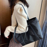 Oxford Shoulder Bag Top-handle Totes for Women