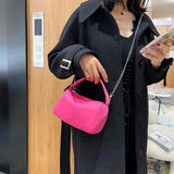 Summer Candy Colour Box Square Bag Mini Handbag Chain Crossbody Bag