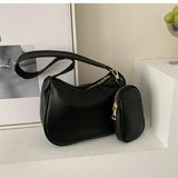 Women's Candy Bag PU Leather Shoulder Tote Underarm Small Subaxillary Bag