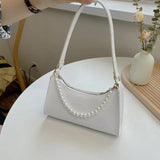 Crocodile Pattern PU Leather Shoulder Bag