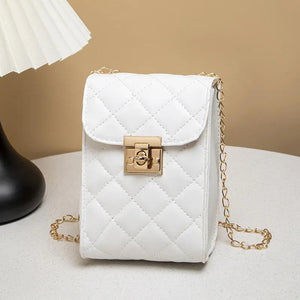Mini Flap Shoulder Bag Small Crossbody Bag for Women All-match Ladies Clutch Pur