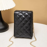 Mini Flap Shoulder Bag Small Crossbody Bag for Women All-match Ladies Clutch Pur