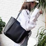 4-Piece Set Shoulder Bags for School Handbag Tote Holder Shopper Purse Bags